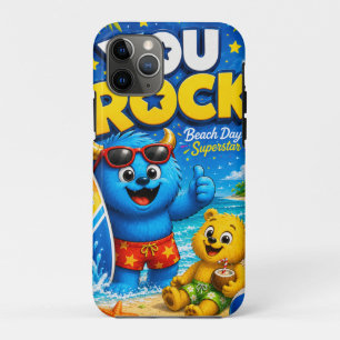 You Rock Tropical Monster Beach Day Collage Case-Mate iPhone Case