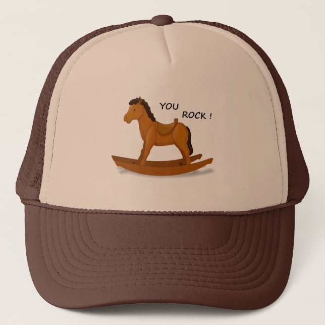 YOU ROCK TRUCKER HAT (Front)