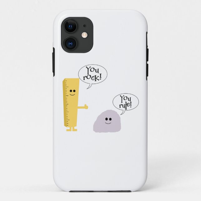 You rock You rule Case-Mate iPhone Case (Back)