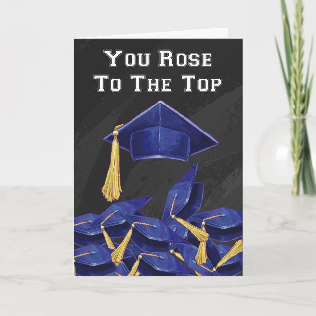You Rose to the Top Card (Front)