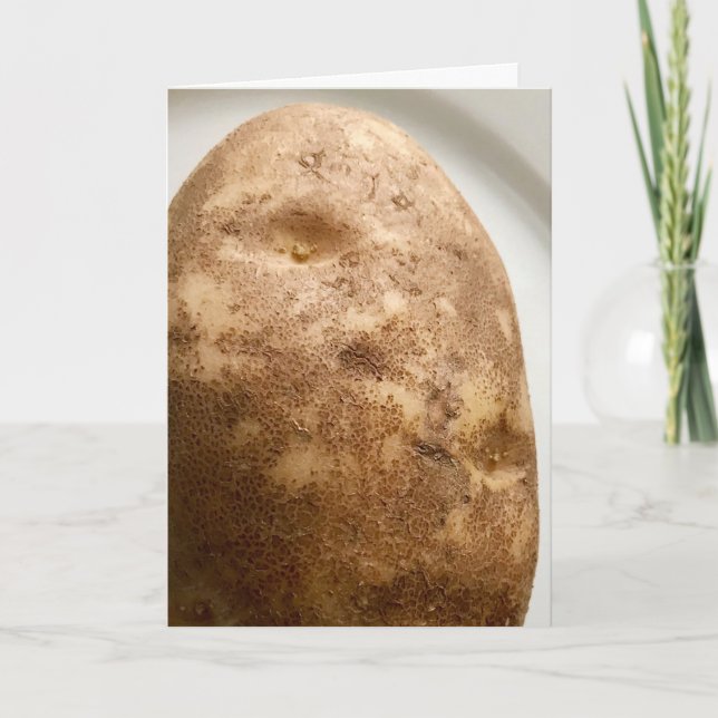 You Say Potato Greeting Card (Front)