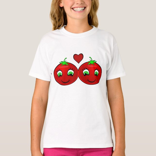 You say "Tomato Love" T-Shirt (Front)