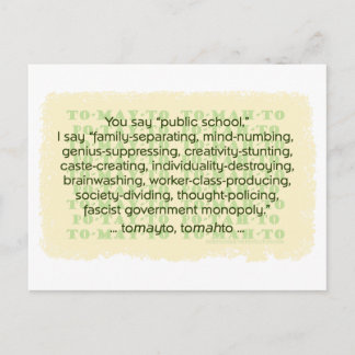 You Say Tomato Postcard
