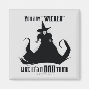 You Say "Wicked" Like It's A Bad Thing Magnet