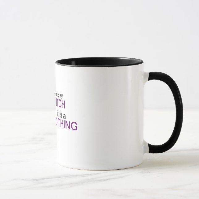 You Say Witch Mug (Right)