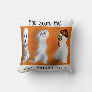 You Scare Me And I Think I Like It! Halloween Cushion