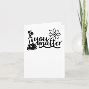 You - Scientist Sticker2 Card