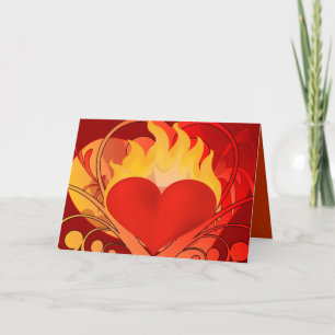 You Set My Heart on Fire - Holiday Card
