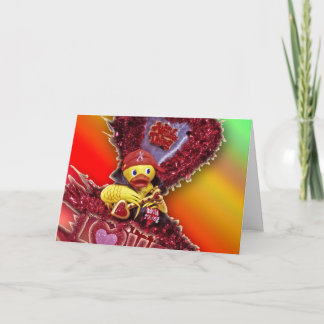 You Shake My Feathers! Holiday Card