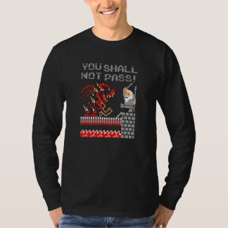 You Shall Not Pass! Funny Novelty Men Women T-Shirt