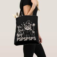 You Shall Not PSPSPSPS Funny Cat Wizard Dad