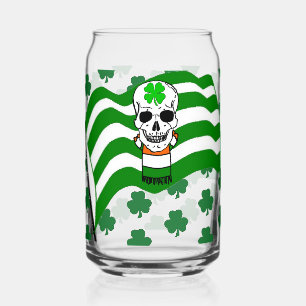 YOU SHAMROCK! CAN GLASS