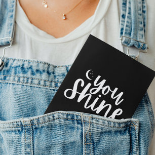 You Shine Thank You Card