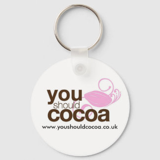 You Should Cocoa Key Ring