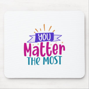 You Signs Sticker Mouse Pad