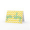 "you slay" Greeting Card in Yellow Chevron