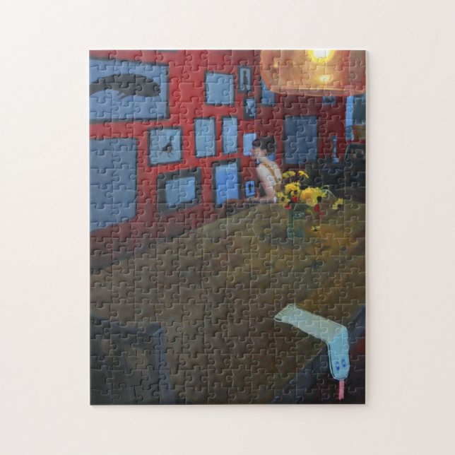 You Slithered into My Heart Jigsaw Puzzle (Vertical)