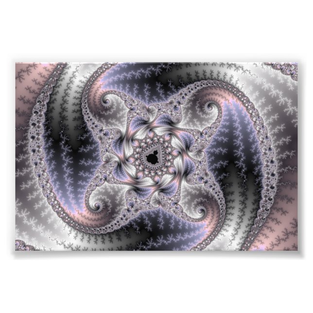 You Spin Me Round - Fractal Art Photo Print (Front)