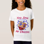 You Spin My Dreidel T-Shirt<br><div class="desc">You Spin My Dreidel tee's, cards and buttons are great Chanukah presents for that special someone. Dreidel, dreidel, dreidel... </div>