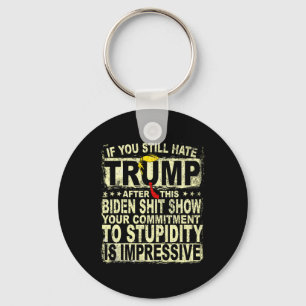You Still Hate Trump After This Support Trump 2024 Key Ring