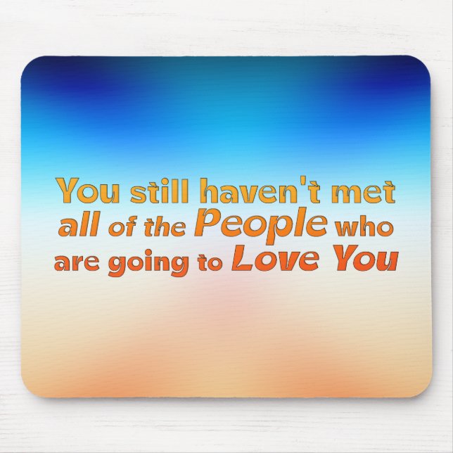 You still haven't met all...  mouse pad (Front)