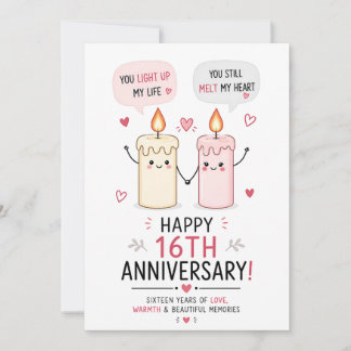 You Still Melt My Heart Funny Wax Anniversary Card