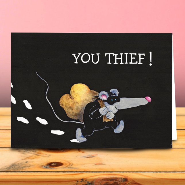 YOU STOLE MY HEART greeting card by Nicole Janes (Creator Uploaded)