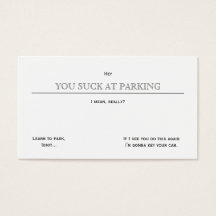You Suck At Parking