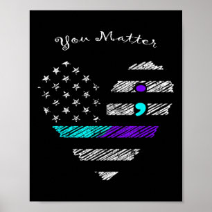 You Suicide Prevention Awareness Suicide Walk Poster