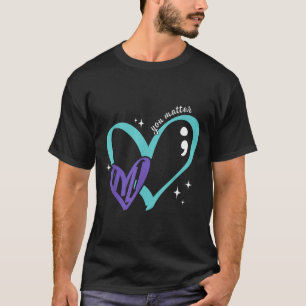 You Suicide Prevention Awareness Teal & Purple T-Shirt