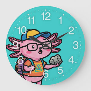 You sure axolotl questions Cute Sarcastic Meme Large Clock