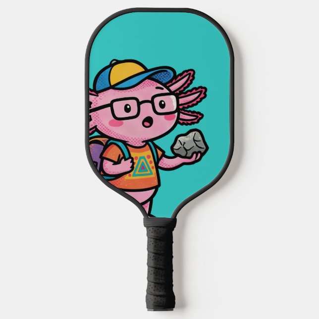 You sure axolotl questions Cute Sarcastic Meme Pickleball Paddle (Front)