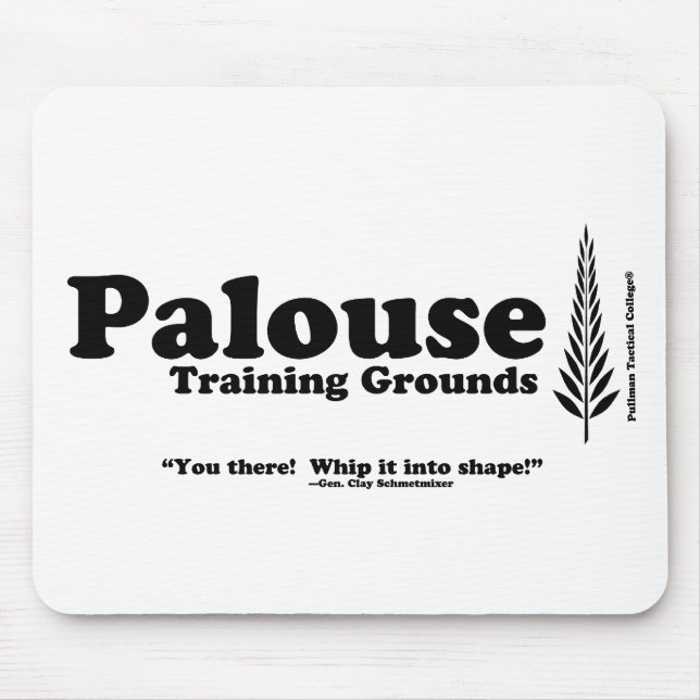 "You there!  Whip it into shape!" Mouse Pad (Front)