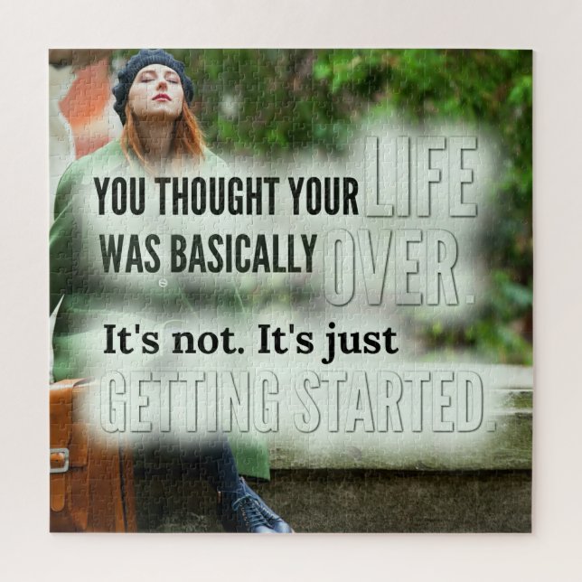 You Thought Your Life Was Over Puzzle (Vertical)