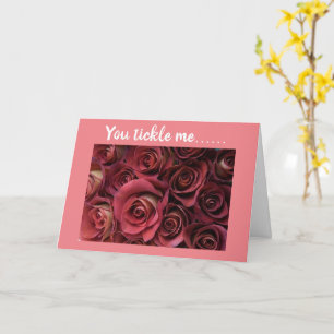 YOU **TICKLE ME PINK** HAPPY BIRTHDAY CARD