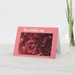 YOU **TICKLE ME PINK** HAPPY BIRTHDAY CARD