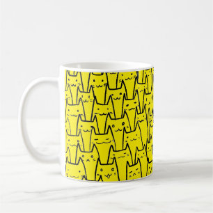 You’ve Cat to Be Kitten Me Right Meow – Yellow Coffee Mug