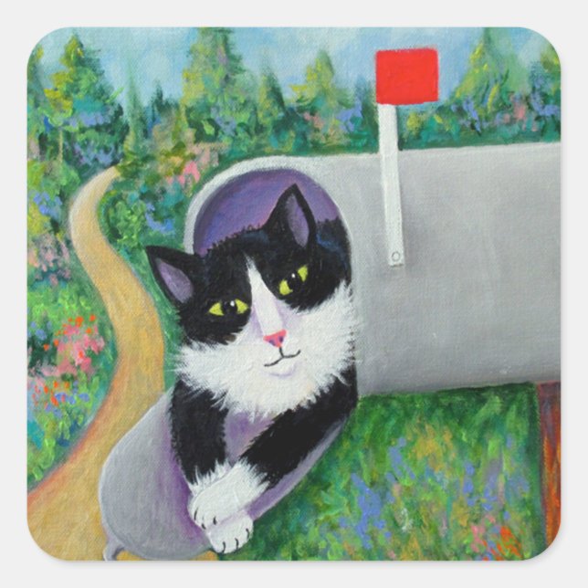 You’ve Got Mail Square Sticker (Front)