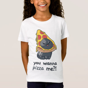 You wanna Pizza me cat meme food T-Shirt