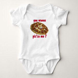 'you wanna piz'za me?' humourous parody t shirt
