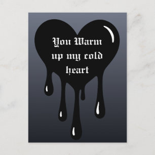 You Warm Up My Cold Dead Heart Postcard