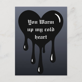 You Warm Up My Cold Dead Heart Postcard