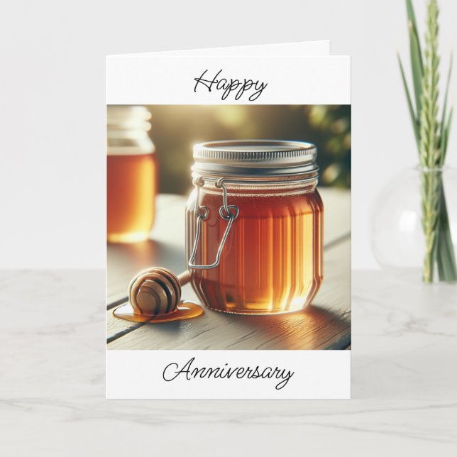 You Will Always Be My Honey Anniversary Card (Front)