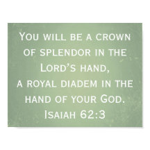 You Will Be A Crown Of Splendour In The Lord’s Han