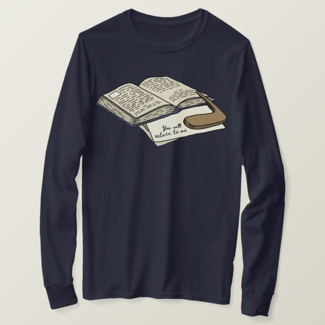 You Will Colour Long Sleeve T-Shirt (Design Front)