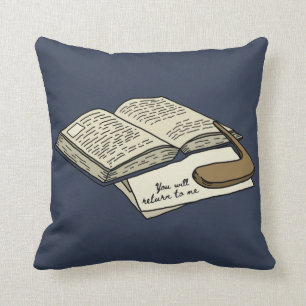 You Will Colour Throw Pillow