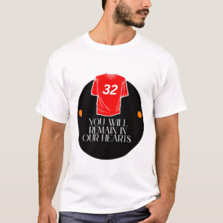 You will remain in our hearts rudi johnson T-Shirt