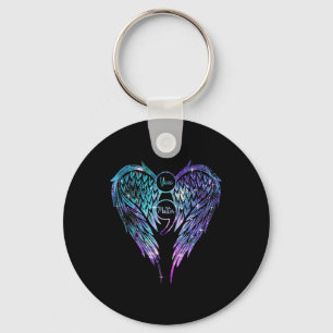 You Wings Suicide Prevention Awareness (on Back) Key Ring