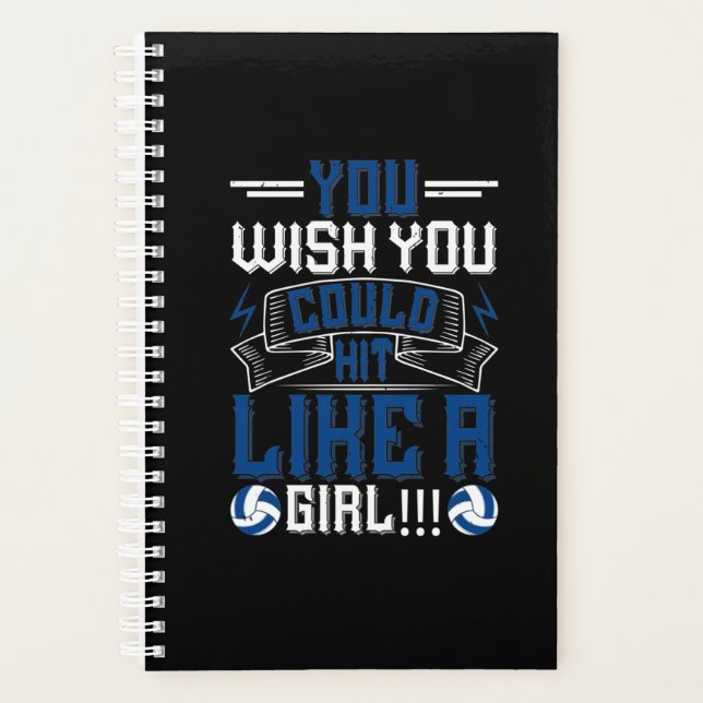 You Wish You Could Hit Like A Girl-01.Png Planner (Front)