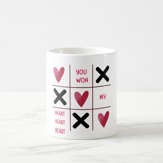 You Won My Heart Coffee Mug (Center)